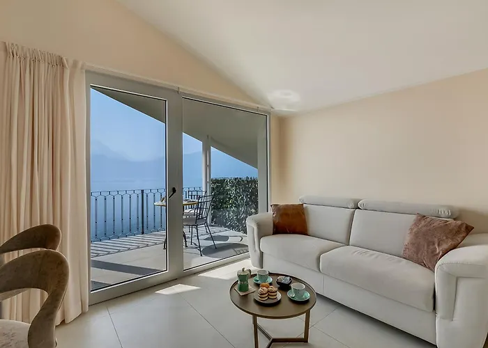 아파트 View Mercurio With Shared Pool 브렌조네 술 가르다